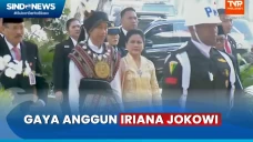 Gaya Anggun Iriana Jokowi...