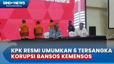 KPK Umumkan Enam Tersangka...