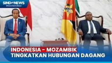 Bertemu Presiden Mozambik,...