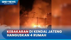 Empat Rumah Terbakar...