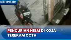 Dua Bocah Curi Helm...