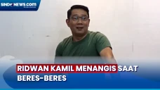 Ridwan Kamil Menangis...