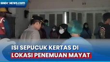 Polisi Temukan Sepucuk...