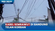 Kabel Semrawut di Bandung...