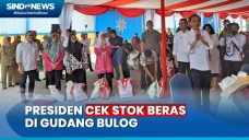Resmikan Bansos Beras...