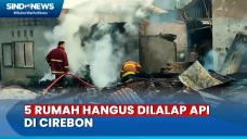 5 Rumah di Cirebon Terbakar...