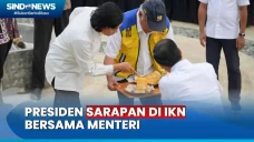 Suasana Presiden Jokowi...