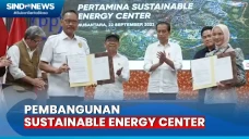 Jokowi Saksikan Penandatanganan...