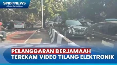 Terobos Jalur Busway...