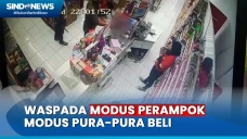 Todongkan Senpi, Perampok...