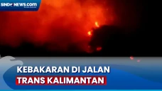 Kebakaran di Jalan Trans...