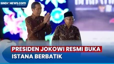 Resmi Buka Istana Berbatik,...