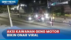 Aksi Kawanan Geng Motor...