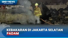 Kebakaran di Jakarta...