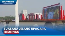 Begini Suasana di Monas...