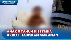 Anak 5 Tahun Disetrika...