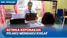 Setrika Keponakannya,...