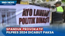 Puluhan Spanduk Provokatif...