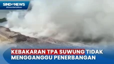 Asap Kebakaran di TPA...