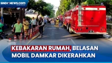 Belasan Mobil Pemadam...