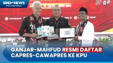 Resmi Daftarkan Ganjar-Mahfud...