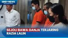 Sejoli Bawa Ganja Diamankan...