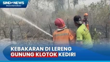 Kebakaran di Lereng...