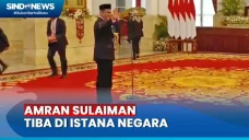 Tiba di Istana, Amran...