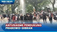 Massa Pendukung Prabowo-Gibran...