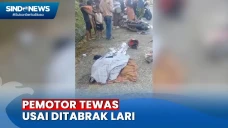 Ditabrak Lari Minibus,...