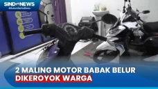 Kepergok Curi Motor,...