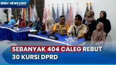 Sebanyak 404 Caleg Rebut...