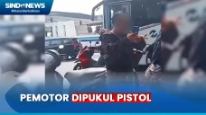 Pemotor di Cawang Dipukul...