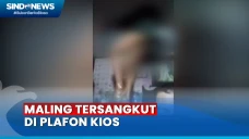 Tersangkut di Plafon...