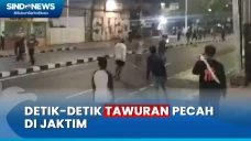 Mencekam! Tawuran Pecah...