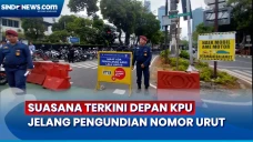 Lalin di Sekitar KPU...