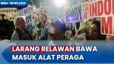 Petugas KPU Larang Relawan...