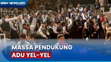 Massa Pendukung Adu...