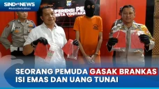 Pemuda Nekat Bobol Brankas...