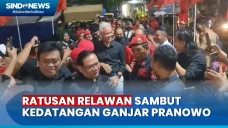 Temui Relawan di Surabaya,...