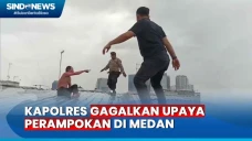 Heroik! Kapolres Pelabuhan...