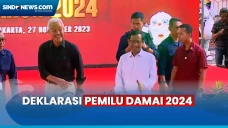Hadir ke KPU, Ganjar-Mahfud...