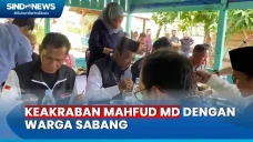 Keakraban Mahfud MD...