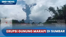 Gunung Marapi di Sumbar...