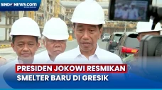 Resmikan Smelter di...