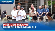 Pantau Pembagian BLT...