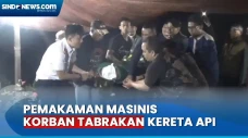Pemakaman Masinis Korban...