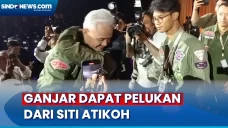 Momen Ganjar Dapat Pelukan...