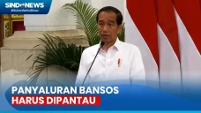 Jokowi: Bansos Tetap...