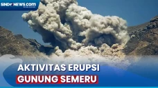 Aktivitas Gunung Semeru...